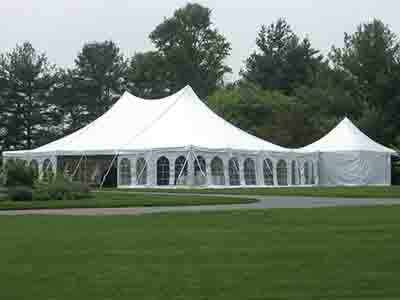 9m x 18m Peg & Pole Tent