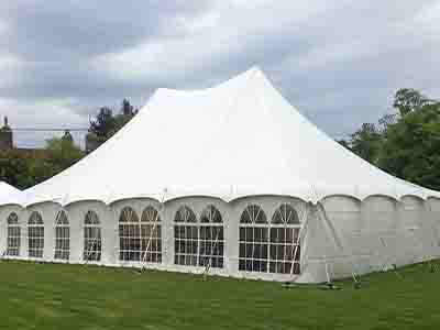 7m x 12m Peg & Pole Tent