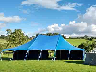 9m x 12m Peg & Pole Tent