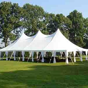 9m x 15m Peg & Pole Tent