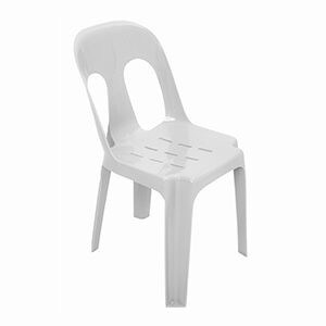 White Plastic Chair